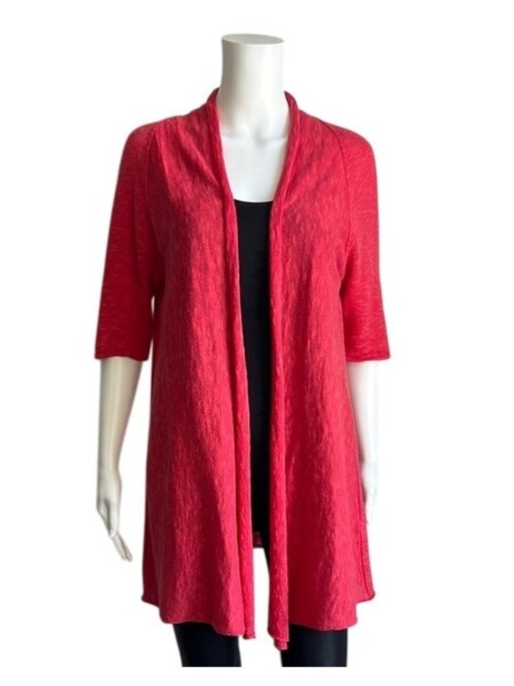 Eileen Fisher Linen Cotton Blend Cardigan - S